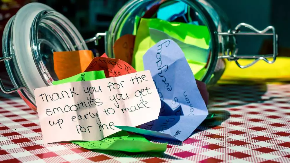 Thankfulness Jar