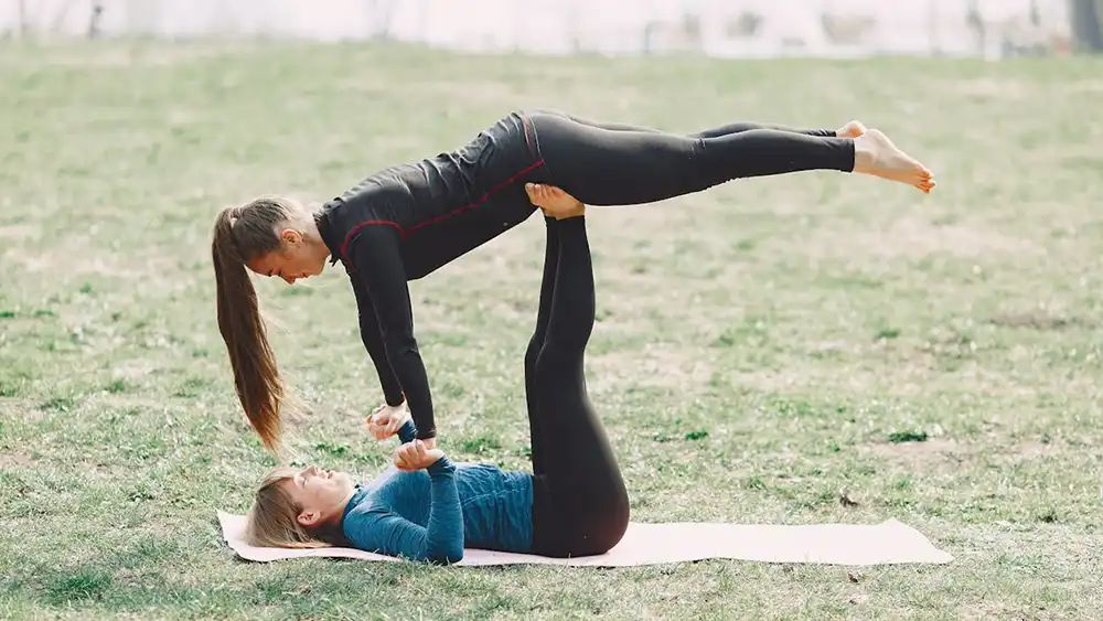 Airplane Plank Yoga Pose