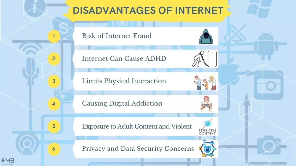 Disadvantages of the Internet