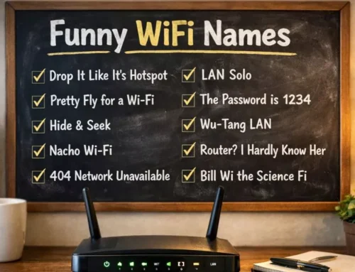 40 Funny WiFi Names to Humanize Your Home and Tickle Your Neighbors
