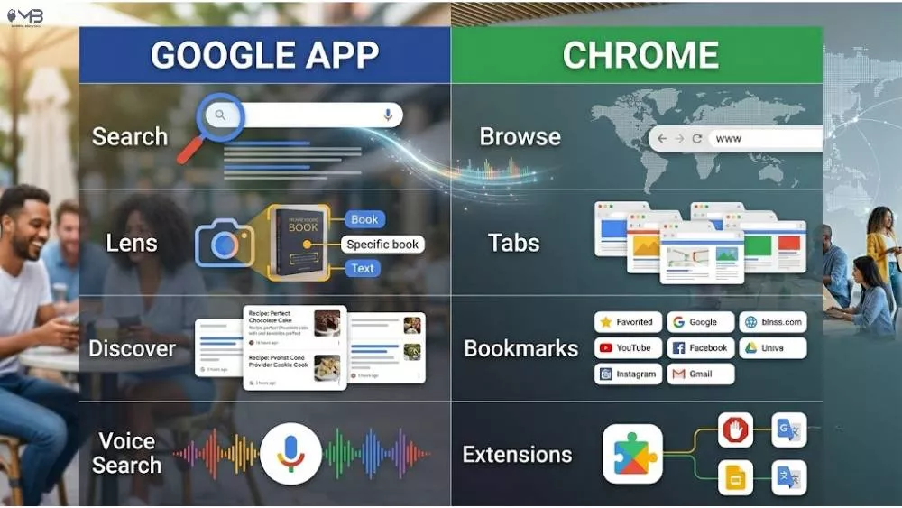 Aren’t Google and Chrome Same Thing
